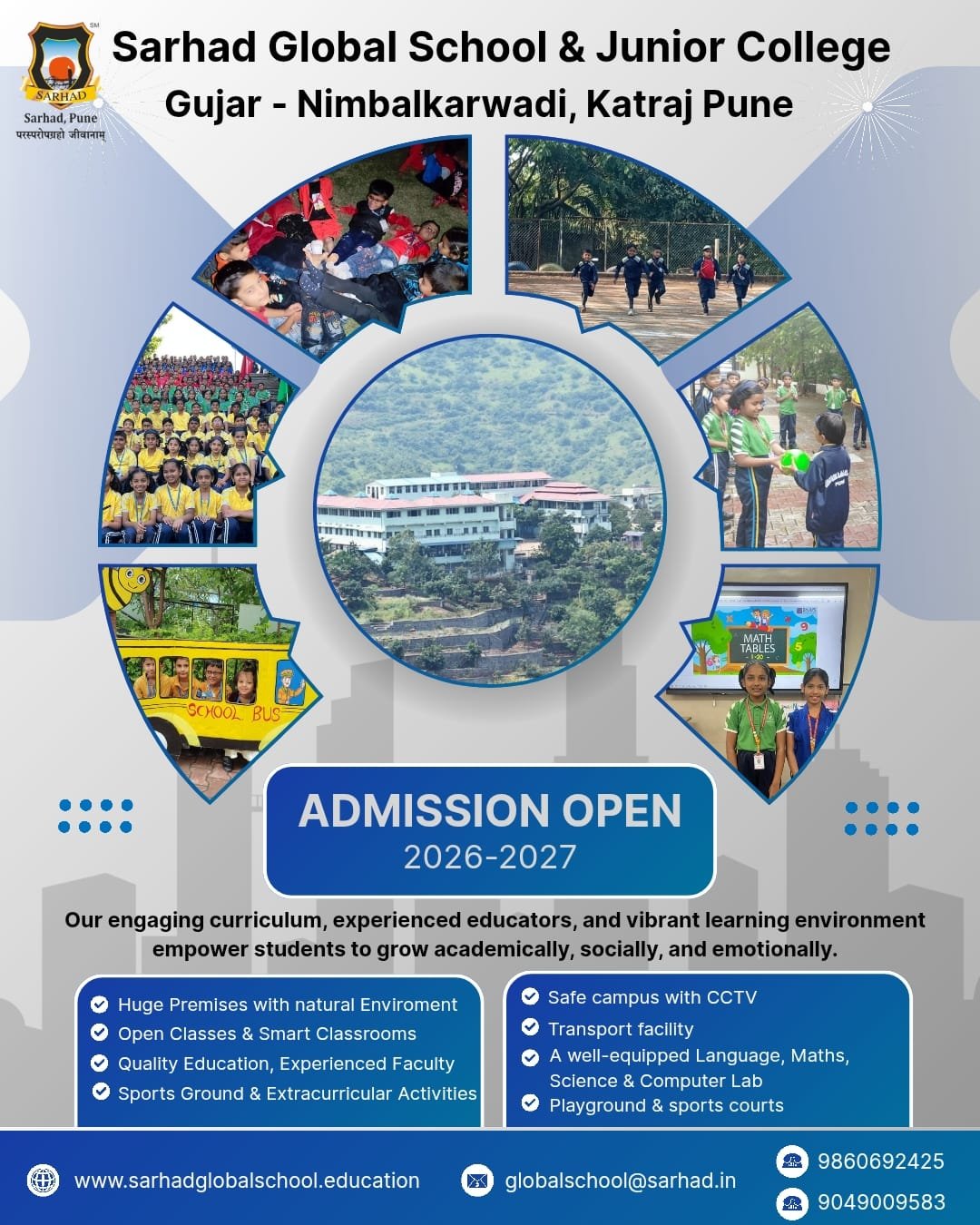 Sarhad Global School Admissions Open